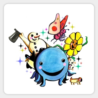 Oswald the Octopus Sticker